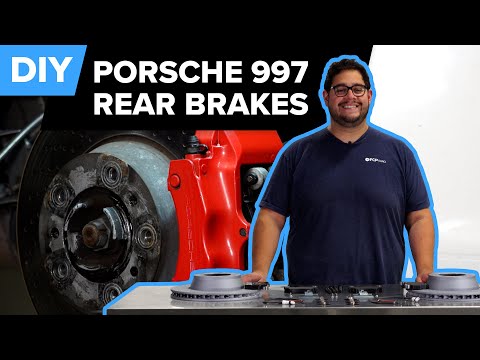 Porsche 911 997 Rear Brake Pad & Rotor Replacement DIY (2009-2012 Porsche Carrera, S, 4S, Targa, GTS)