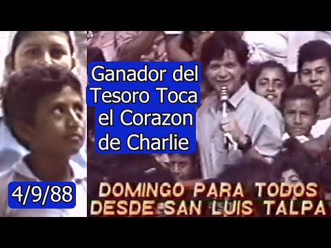 0546 GANADOR DE TESORO SAN LUIS TALPA CONMUEVE A CHARLIE - Domingo Para Todos, 4 de Septiembre 1988