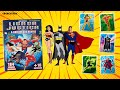 LIGA DA JUSTIÇA A ORIGEM DOS HERÓIS ALBUM DE FIGURINHAS COMPLETO