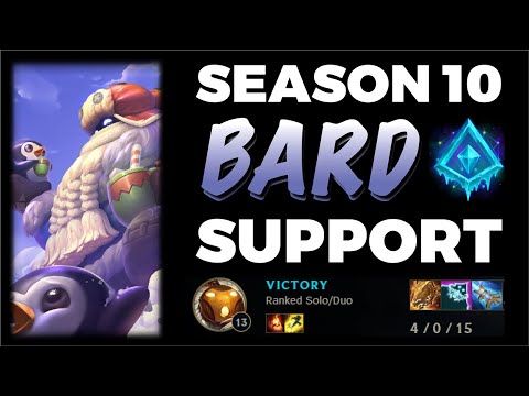 Diamond III 36LP Bard Support | Season 10 | Patch 10.11 | League of Legends Gameplay | Recuso