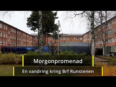 2021-11-09 MORGONPROMENAD - En vandring kring Brf Runstenen