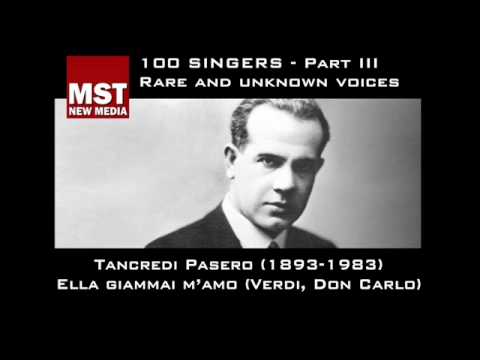 Part III: Rare and unknown voices - TANCREDI PASERO