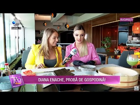 Teo Show (12.07.2021) - Diana Enache, the housewife test, on wrapping Asian "saramala"!