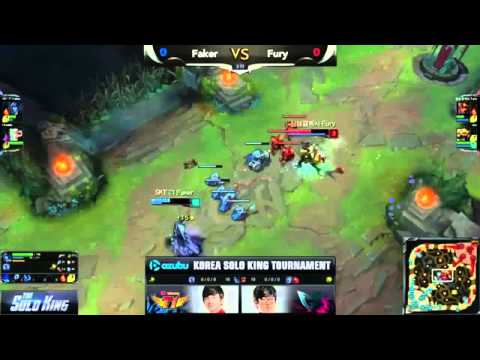 Korea Solo King Day 4 Fury v Faker Game 1