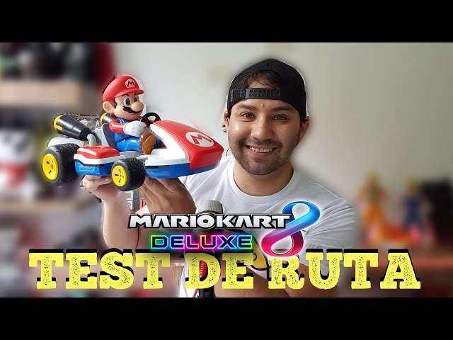 Vídeo relacionado con Carrera - 370200999X - RC Nintendo Mario Kart 8 Peach Quad, Coche teledirigido de 6 años para Uso Interior y Exterior, Mini Mario Kart con Mando a Distancia para Llevar, Juguetes para niños y Adultos