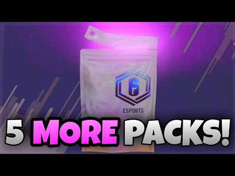 Opening 5 MORE Esports Packs!  Rainbow Six Siege