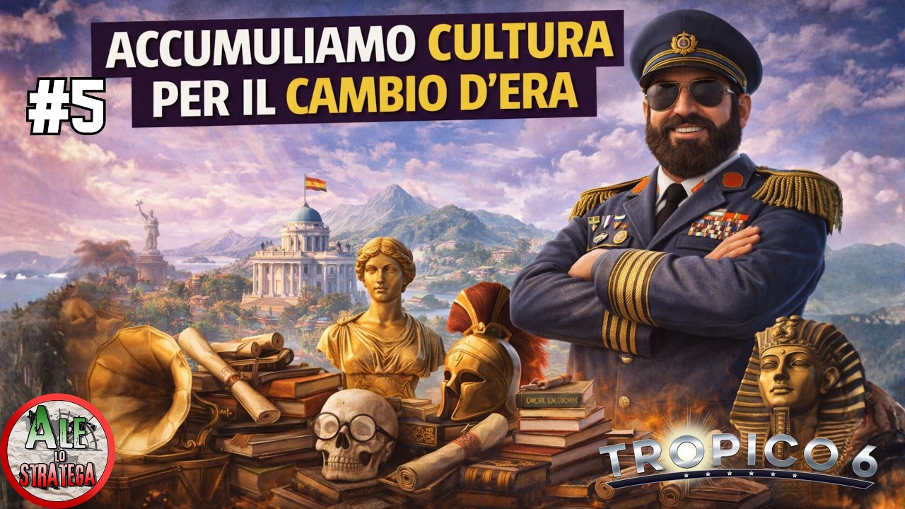 ACCUMULIAMO CULTURA PER IL CAMBIO D'ERA || TROPICO 6 gameplay ITA || IL LAMA DI WALL STREET #5