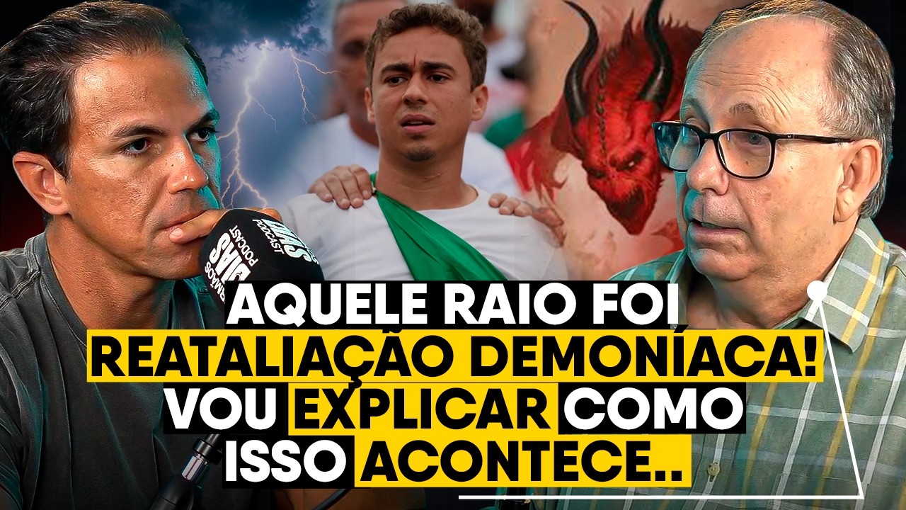 A LADO ESPIRITUAL por trás da CAMINHADA DE NIKOLAS FERREIRA - PR LAMARTINE POSELLA