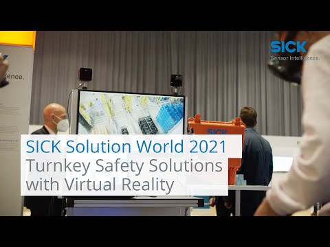 SICK Solution World - Turnkey Safety Solutions with Virtual Reality | SICK AG