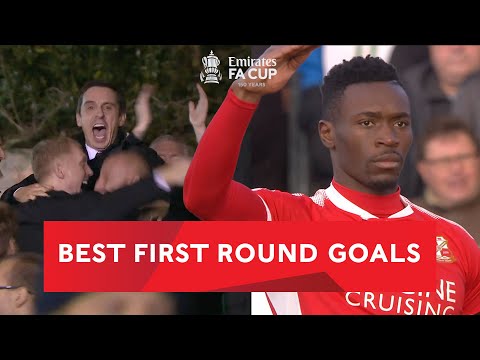 Best Ever First Round Goals | Rooney, Richie Allen, Linganzi | Emirates FA Cup