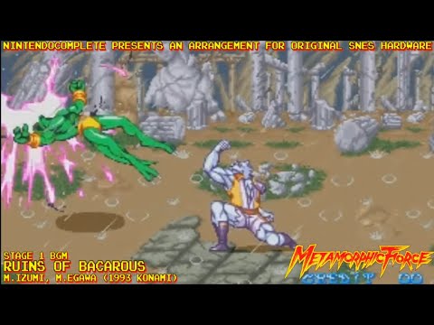 ♫RUINS OF BACAROUS (Metamorphic Force) SNES Arrangement - NintendoComplete