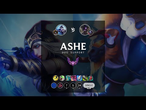 Ashe Support vs Alistar - EUW Master Patch 12.20