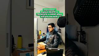 SQL DELETE vs TRUNCATE vs DROP