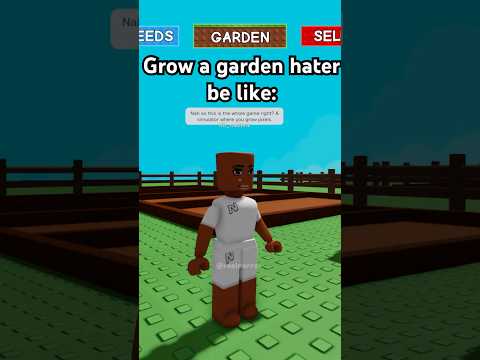 POV: Haters In Grow A Garden #roblox #growagarden #shorts