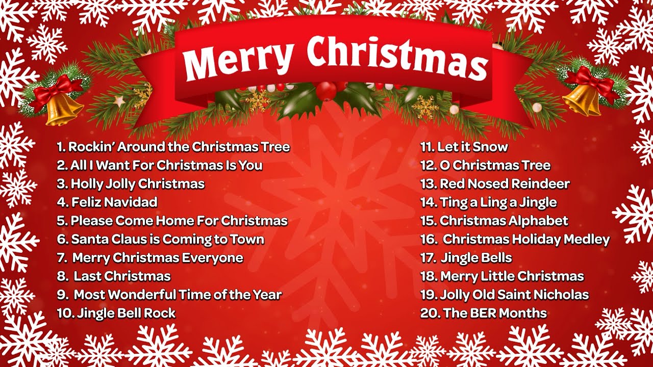 Top 50 Christmas Songs of All Time 🎄 Best Christmas Music Playlist