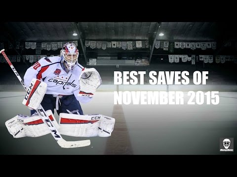 The Best NHL Saves of November 2015 [HD]