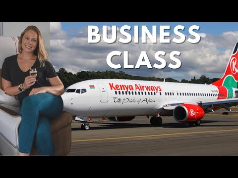 Avaliação da classe executiva da Kenya Airways em 30 segundos