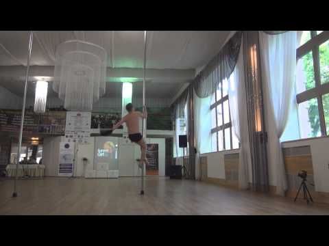 II Mistrzostwa Polski Pole Dance - 2013 - JAKUB KOLASA - Mistrz Polski