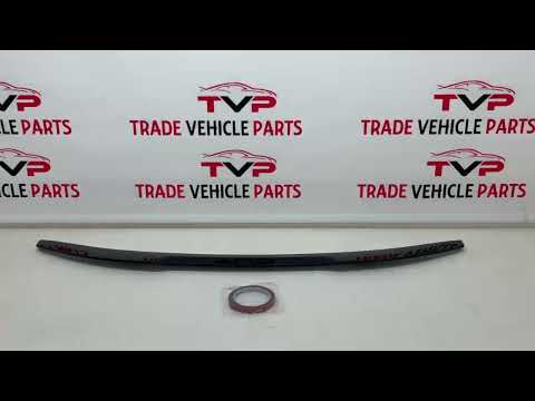 Fits Audi A3 8V S3 RS3 Saloon 2013-2020 Rear Trunk Boot Lip Spoiler Sport Gloss Black video