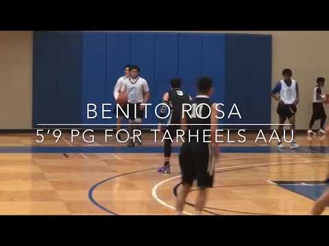 Benito Rosa 5’9 PG