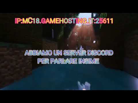 il mio server minecraft!