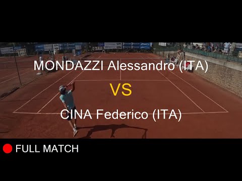 MONDAZZI Alessandro (ITA) VS CINA Federico (ITA) - La Balle Mimosa 2021