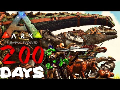 I Had 200 Days to Beat Alpha Overseer! | Ark: Survival Evolved | The Island