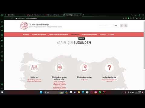 talim terbiye kurumu giriş