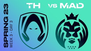 LEC Spring Split 2023 - W3D3 - TH vs MAD TIEBREAK