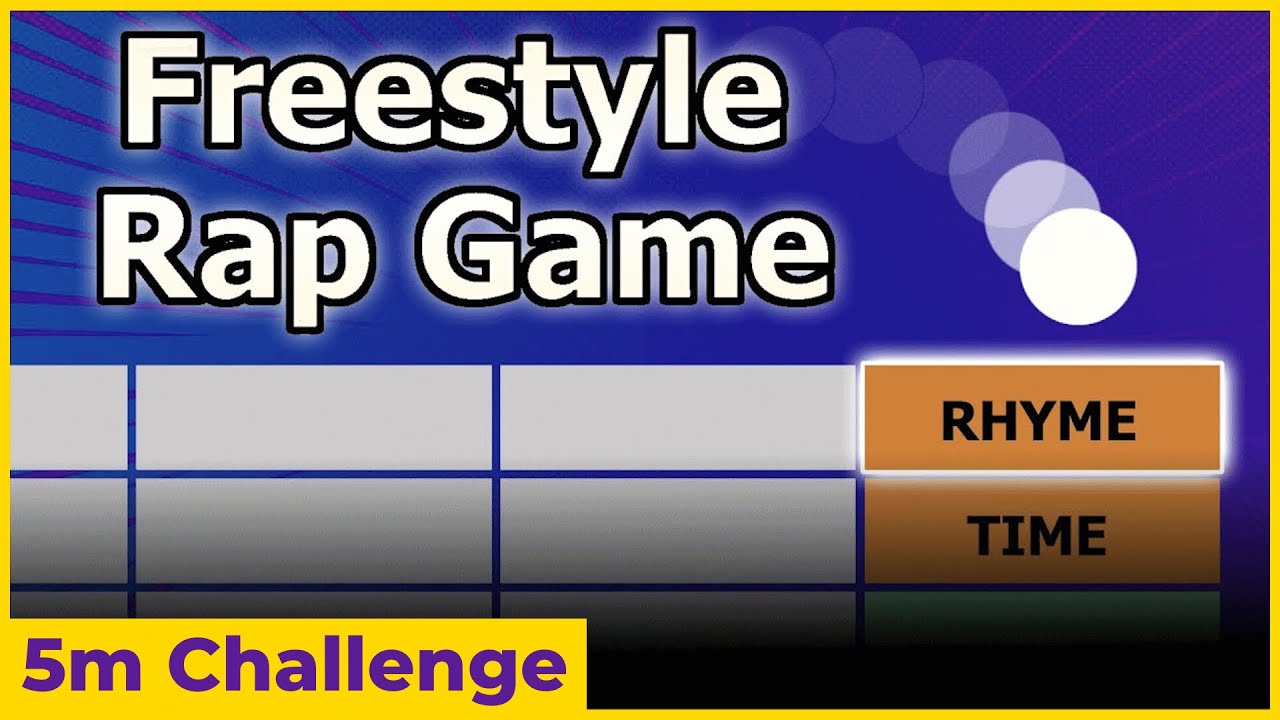 How to Freestyle Rap: Learn in 5-minutes a day