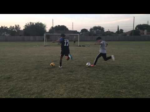 Angel's Rabona Crossbar Challenge
