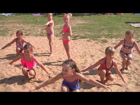 Mažoretky -  přípravka Panenky - soustředění Balaton 2018