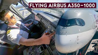 Flying the Largest Airbus Twin – A350-1000 Qatar Airways