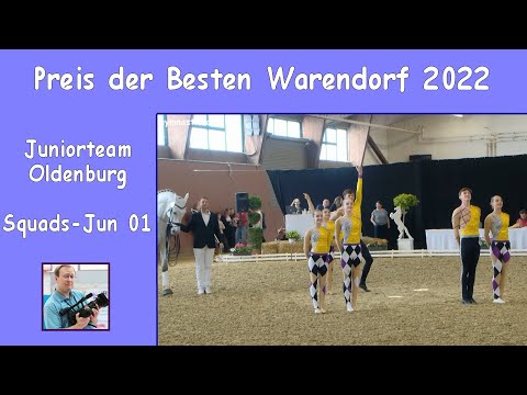 Juniorteam Oldenburg - Squads-Jun 01 - Preis der Besten Warendorf 2022