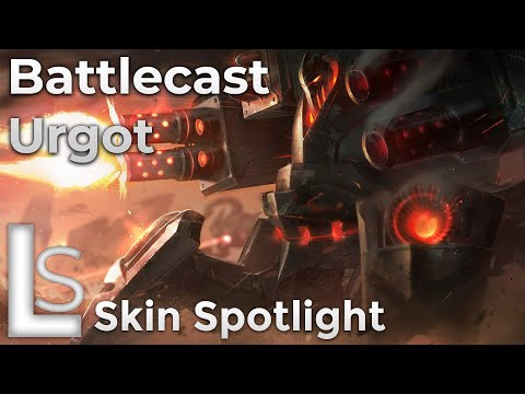Battlecast Urgot - Skin Spotlight - Battlecast - League of Legends - Patch 10.24.1