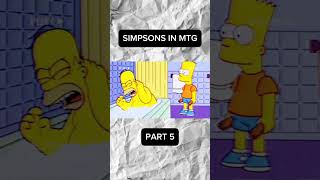 The Simpsons in MTG? Part 5 #cardgame #simpsons #magic #mtg #commander