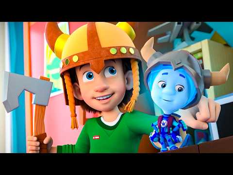 Викинги (Новая серия!) I Фиксики. Самое время! Бонус – серии об истории! - Kingdom Kids Zone, Little Learners - Фиксики