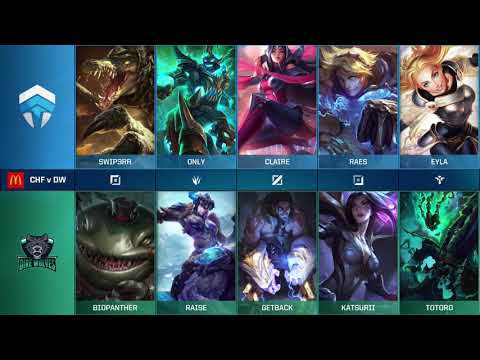 OPL 2019 - Split 2 Week 1 Game 8 - CHF vs. DW
