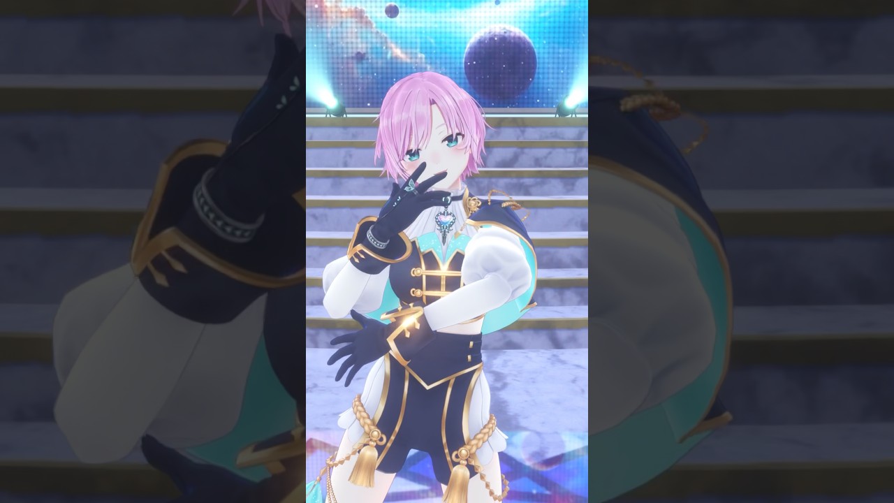 爆裂愛してる - M!LK　踊ってみた💙#shorts #にじさんじ #踊ってみた