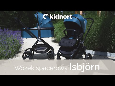 Kidnort Isbjörn Blue Vaikiškas vežimėlis