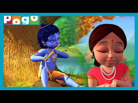 Little Krishna Ka Maakhan Mission! 😜| Radha Krishna Cartoon 🤩| Krishna Cartoon | @PogoChannel