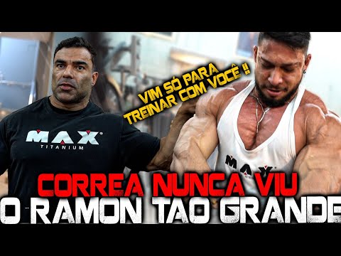 RAMON DINO SURPRISED - CORREA HAD NEVER SEEN HIM SO BIG!!!