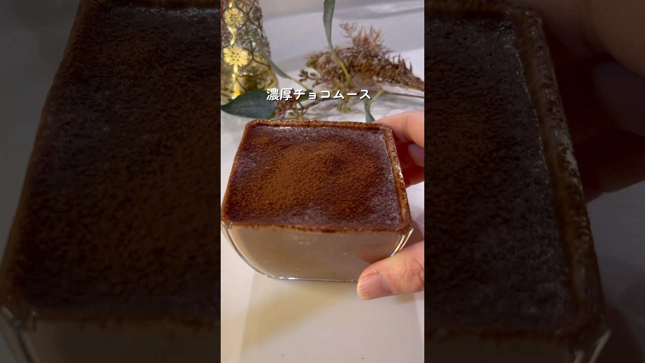 濃厚チョコムース