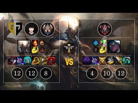GEN Kellin Pantheon vs Senna Sup - KR Challenger Patch 10.10