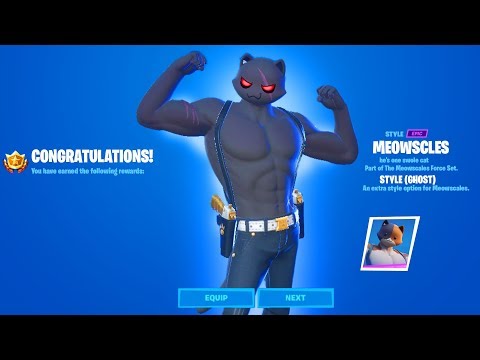 How To Get Shadow MEOWSCLES Fortnite