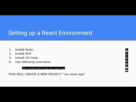 1. React Introduction and Installation: Getting Started with React