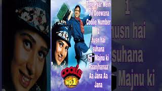Coolie Number 1 movies Govinda Karishma Kapoor Bollywood audio song