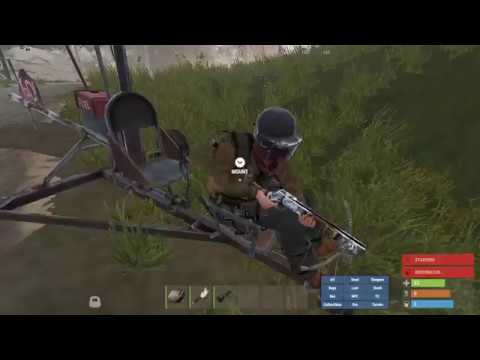 Supermorphz 'Flying' a Minicopter for the First Time! Rust