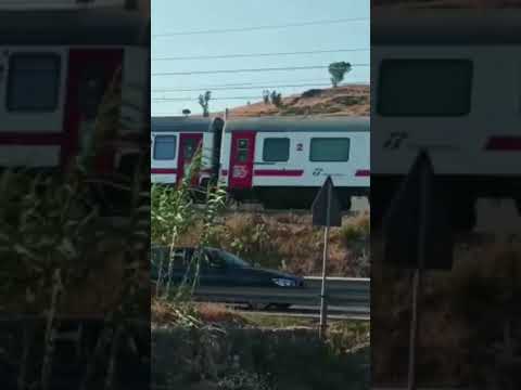 IC da Reggio di Calabria Centrale a Roma Termini.