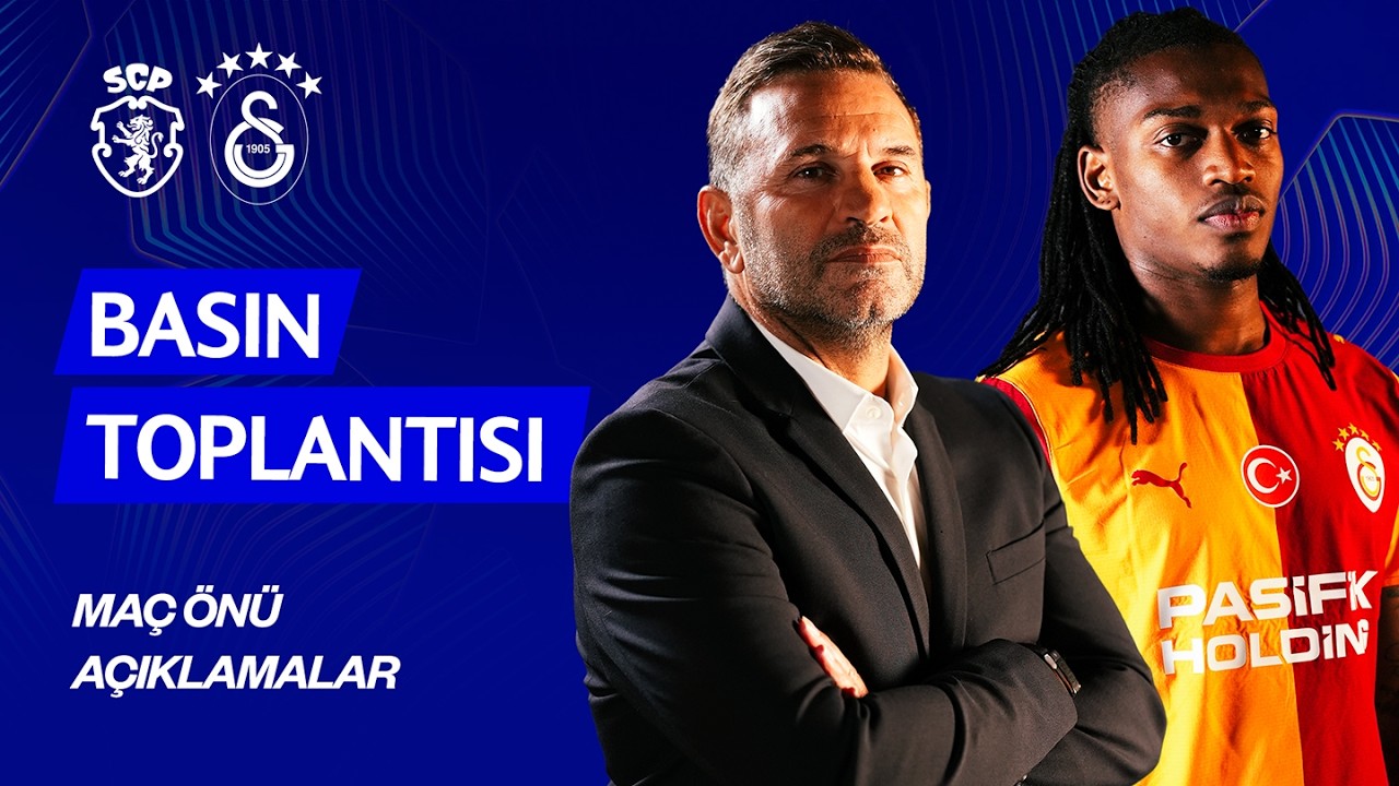 🔴 Teknik direktörümüz Okan Buruk ile Rafael Leão'nun, Sporting CP maçı öncesi basın toplantısı